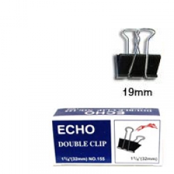 Kẹp bướm Echo 19mm - Công Ty TNHH Văn Phòng Phẩm Thiên Kim